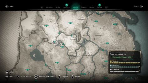 Assassins Creed Valhalla Treasure Hoard Map Snotinghamscire