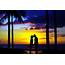 Romance Love Relationship Couple Kissing Sunset  Image Finder