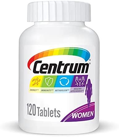 Centrum Multivitamin For Women Multivitamin Multimineral Supplement