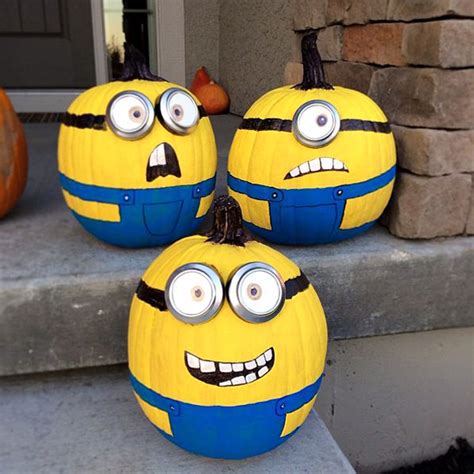 25 Cool Diy Minion Pumpkins For Halloween Home Design And Interior