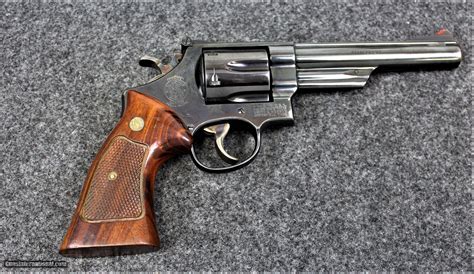 Smith And Wesson Model 57 In 41 Magnum With The Six Inch Barrel