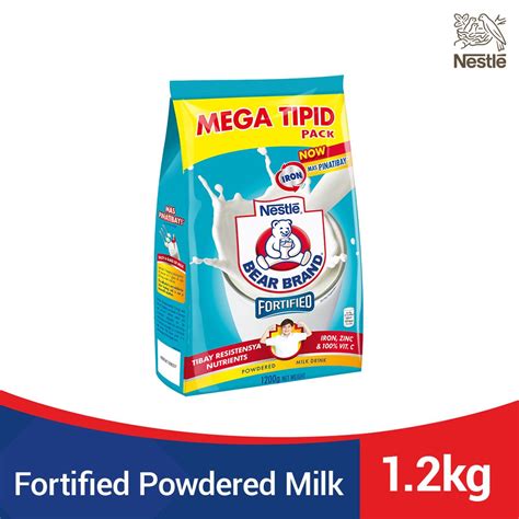 Nestlé milo chocolate malt beverage mix, 3.3 pound can (1.5kg) | fortified powder energy drink $19.68($0.37 / 1 ounce). BEAR BRAND Fortified Powdered Milk Drink 1.2kg | Shopee ...