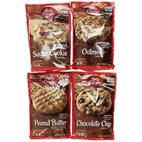 Betty Crocker Cookie Mix Variety Pack Of Popular Flavors 1 Chocolate