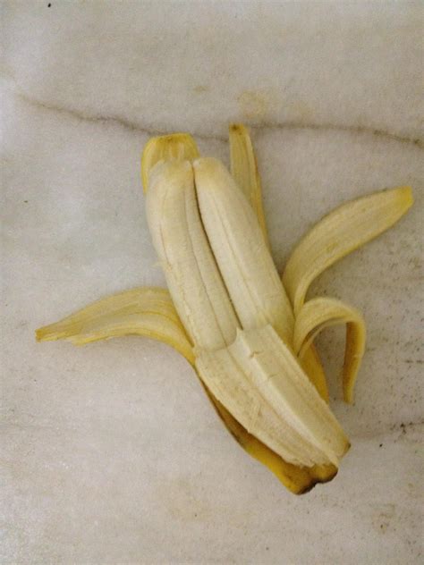 Two Bananas One Peel A Binana Rmildlyinteresting