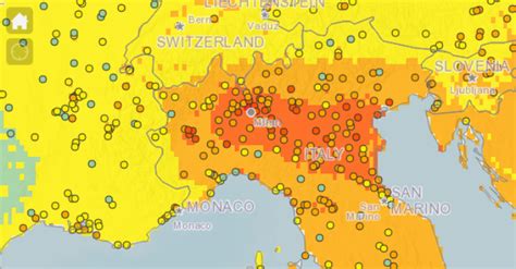 Scopri La Mappa Mondiale Dellinquinamento Dellaria Nelle Citt Info