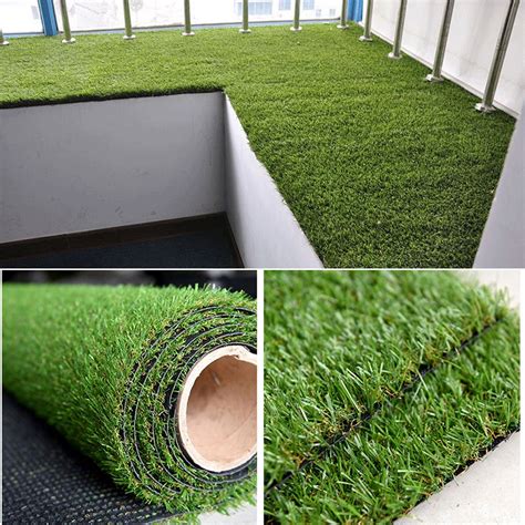Outdoor grass carpet from lowe's is a great way to add interest to your next outdoor project. Buy EcoMatrix Fake Grass Rug Artificial Grass Carpet ...