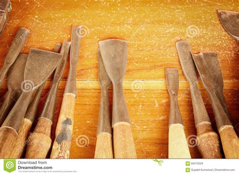 Set Of Chisels Stock Photo Image Of Graver Steel Rust 84210328