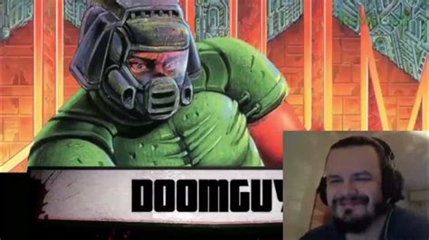 Death Battle Reaction Master Chief Vs Doomguy Halo Vs Doom Youtube