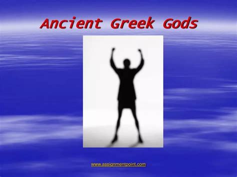 Ppt Ancient Greek Gods Powerpoint Presentation Free Download Id195003