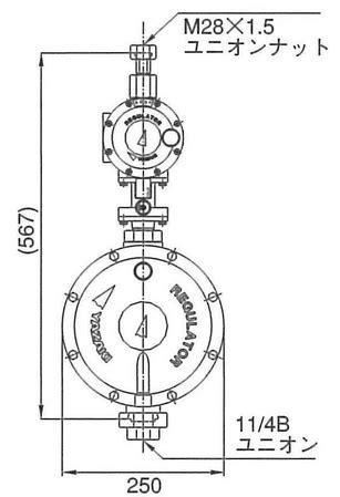 RMLBF-50 | 横型バルク貯槽用調整器ユニット | 矢崎エナジーシステム株式会社 ガス機器事業部