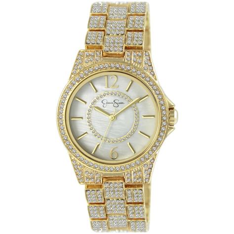 Jessica Simpson Quartz Ladies Watch Js0001gd 613874023855 Watches