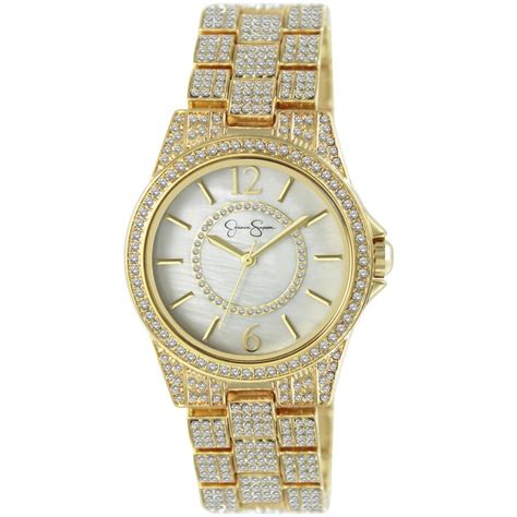 Jessica Simpson Quartz Ladies Watch Js0001gd 613874023855 Watches Jomashop