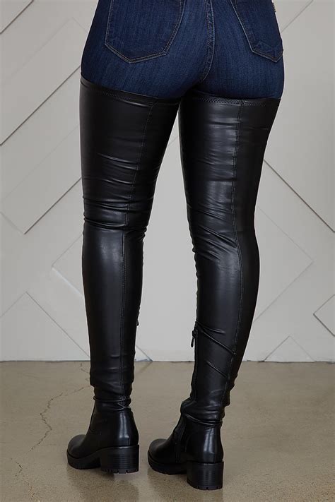 Surgical Thigh High Stretch Boots Wowelo