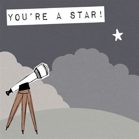 Youre A Star Congratulations Card By Allihopa