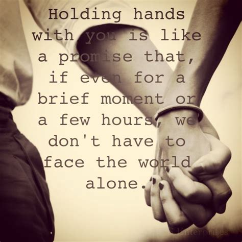 Quotes When We Hold Hands Quotesgram