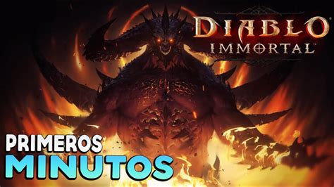 Diablo Immortal Primeros Minutos Pc Gameplay Español Youtube