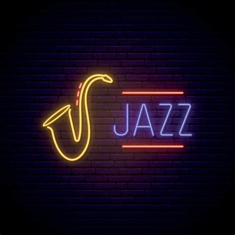 Enseigne Au Néon De Musique Jazz Enseigne De Nuit Lumineuse Pour Bar