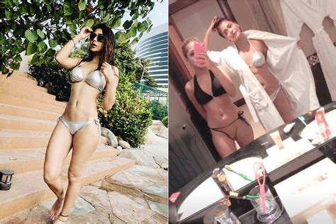 Sara Khan S Inadvertent Instagram Swimsuit Camel Toe Flash Garners