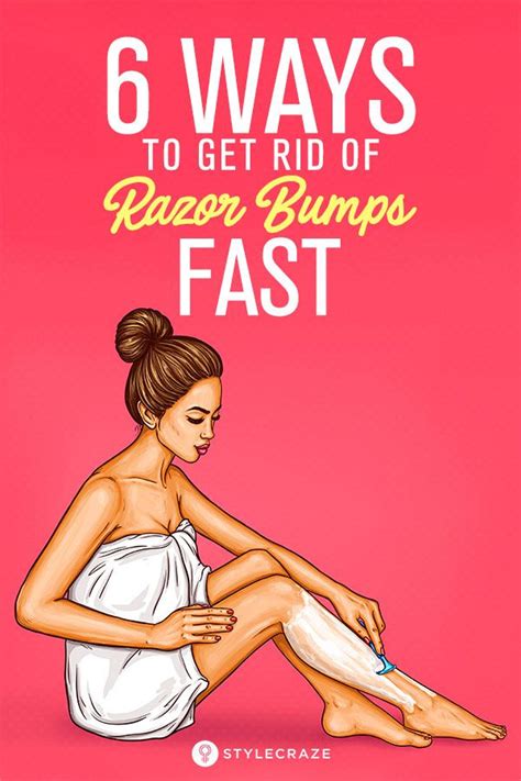6 Ways To Get Rid Of Razor Bumps Fast Razor Bumps
