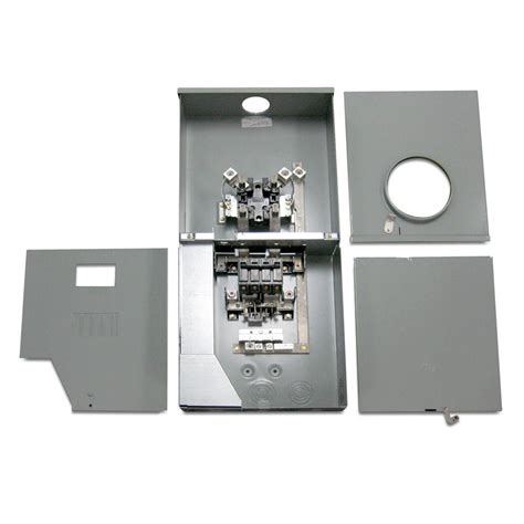 Ge 200 Amp 4 Space 8 Circuit Outdoor Combination Main