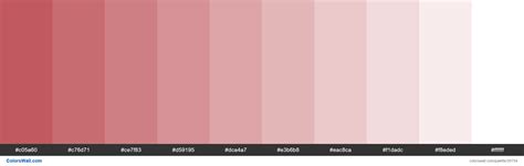 √ Dusty Rose Color Code