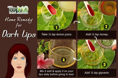 Dab the solution onto the tattooed area with a clean cotton ball and then rub repeatedly for 30 minutes. Home Remedies for Dark Lips | Top 10 Home Remedies