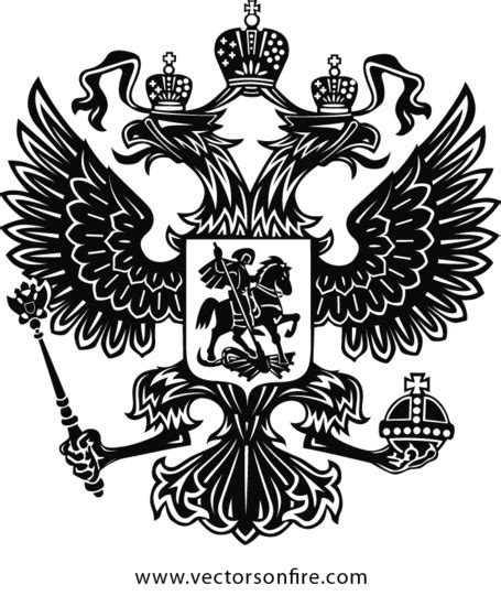 The Coat Of Arms Of Russia Free Vector Download Freeimages
