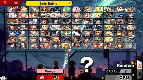 Earthbound Character Selection Screen Css Super Smash Bros Ultimate
