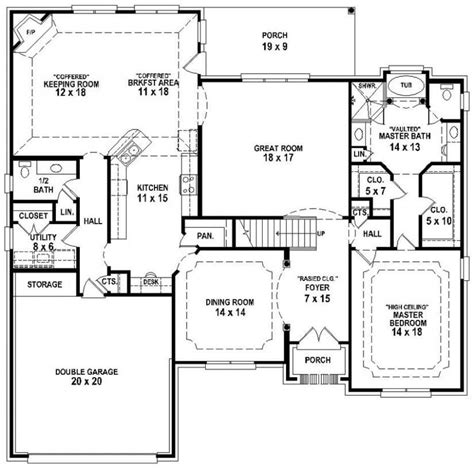 New 3 Bedroom 25 Bath House Plans New Home Plans Design