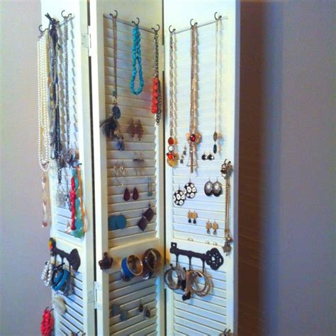 Old Shutters Work Great For A Cute Jewelry Display Jerry Howard