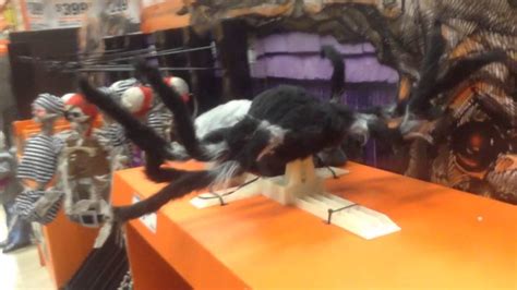 Home Depot Black Jumping Spider Prop Youtube