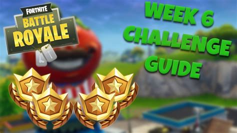 Now that fortnite season 6 is officially live, epic games begins a brand new series of weekly challenges, and players can check out week 1 right here. HOW TO COMPLETE ALL WEEK 6 CHALLENGES - SEASON 4 ...