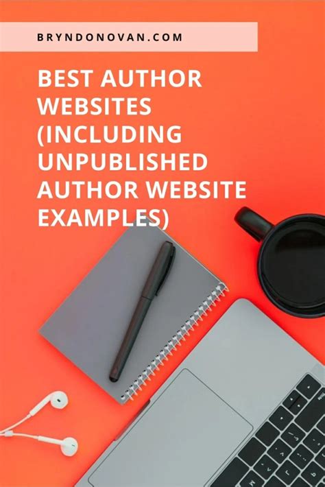 Best Author Websites Including Unpublished Author Website Examples