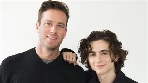 Armie Hammer Timothée Chalamet Fall In Love In Call Me By Your Name