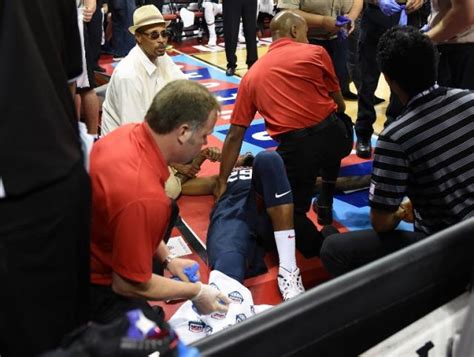 Horrific news for paul george, the indiana pacers, team usa, and the entirety of the nba as george suffers a serious leg injury. NBA: Paul George suffers shocking leg injury at Team USA scrimmage | Sports | GMA News Online