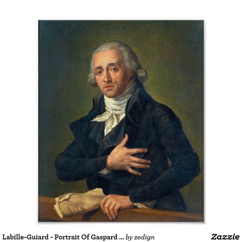 Labille-Guiard - Portrait Of Gaspard Gilbert Poster. #poster | Poster, Portrait, Poster prints