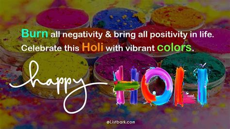 Best 50 Happy Holi Messages 2020 In English List Bark