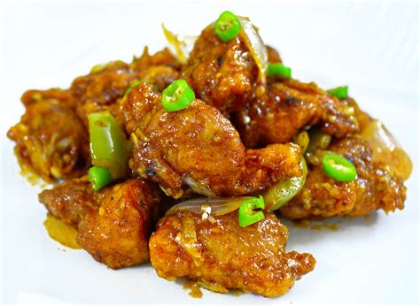 Indo Chinese Crispy Chicken Chilli Recipe By Archanas Kitchen