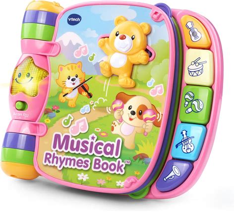 Vtech Musical Rhymes Book Pink Toys And Games