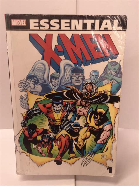 Essential X Men Vol 1 Marvel Essentials Chris Claremont 1st Printing