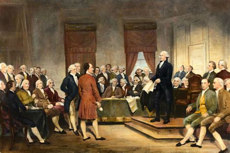 Washington Did More Than Bang His Gavel At The Constitutional