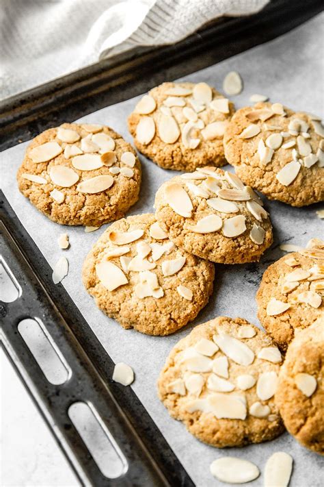 The Best 5 Ingredient Gluten Free Almond Cookies Vegan Early Brawd