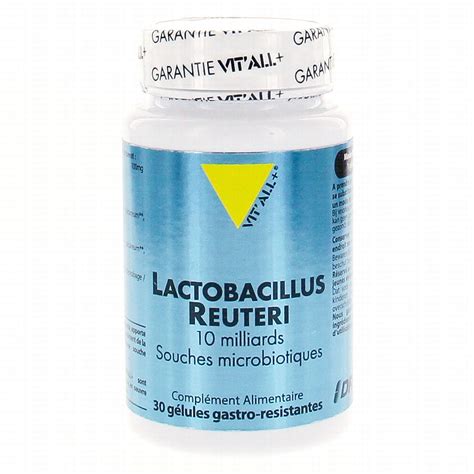 Vitall Lactobacillus Reuteri 10 Milliards Souches Microbiotiques 30