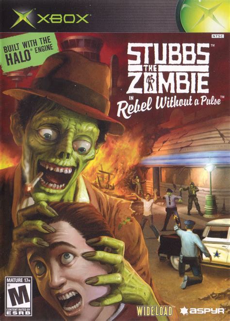 Stubbs the Zombie in Rebel Without a Pulse (2005) Xbox box cover art
