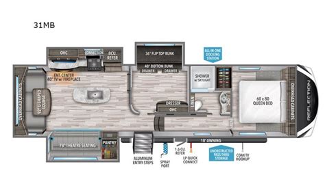 Campers inn rv of raynham. New 2021 Grand Design Reflection 31MB Fifth Wheel at ...