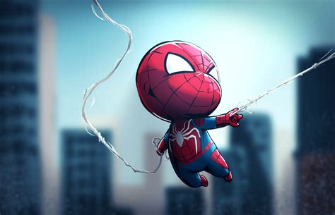 We've gathered more than 5 million images uploaded by our users and. Chibi Spiderman, HD Superheroes, 4k Wallpapers, Images, Backgrounds, Photos and Pictures