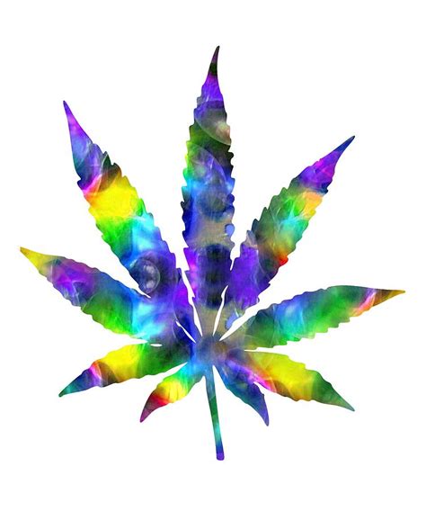 Cannabis Rainbow Design 124 Digital Art By Kaylin Watchorn