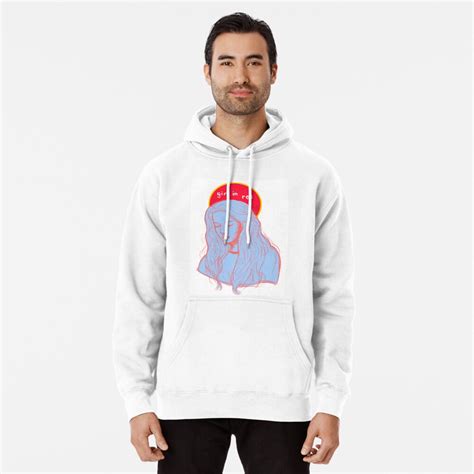 Girl In Red Pullover Hoodie For Sale By Paintimenti Redbubble