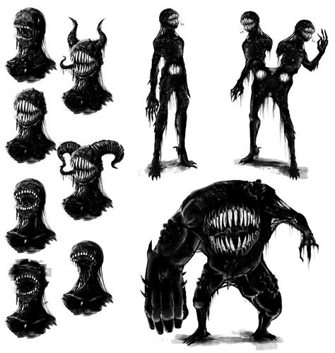 Concept Tar Monster By TheBigBad Wolf Deviantart Com On DeviantArt Concept Art Drawing