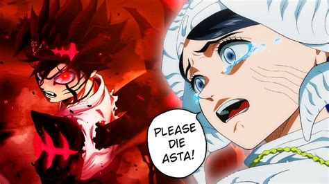 black clover just made everyone cry asta is stronger than we thought asta vs sister lily